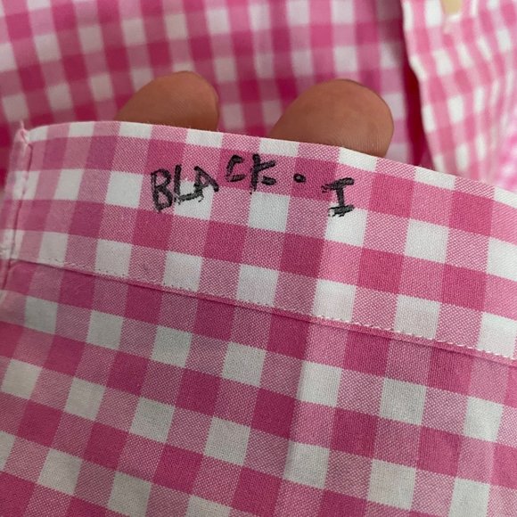 Ralph Lauren Polo Pink & White Plaid Button Down Men's Large - Picture 3 of 5